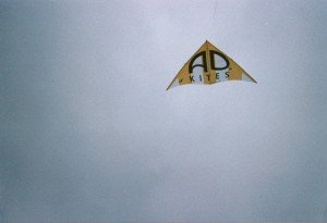 Large kite airborne