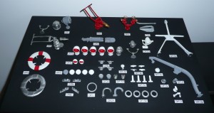 White metal fittings
