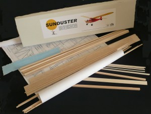 Stripwood, Balsa Sheet, Clear Acrylic & Plan